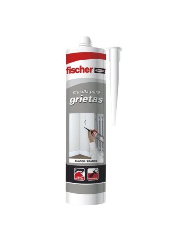 Masilla para Grietas Gris 300ML 98677 Fischer