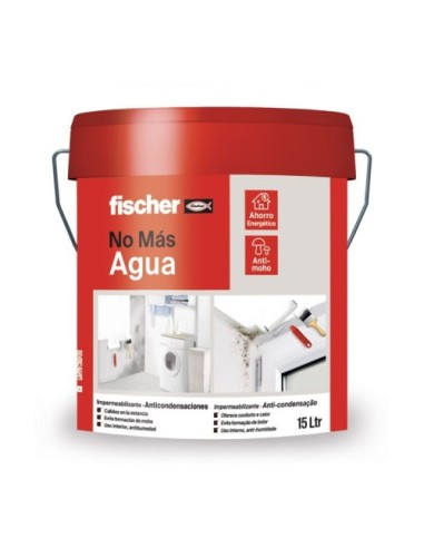 Pintura Blanca Impermeabilizante Anti-Condensaciones 15L Fischer