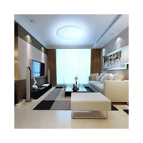 Aplique LED cuadrado blanco 24W.Neutra - 3
