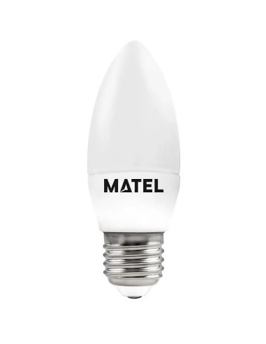 Bombilla LED vela E27 8W (Fría, Cálida, Neutra) - 1