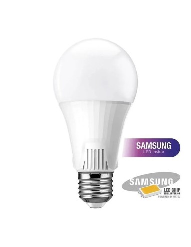 Bombilla LED chip samsung estándar matel E27 10W.(Fría, Cálida, Neutra) - 1