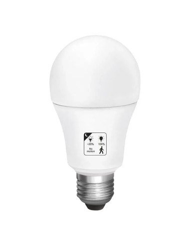 Bombilla LED estándar sensor 20% E27 10W (Fría, Cálida, Neutra) - 1