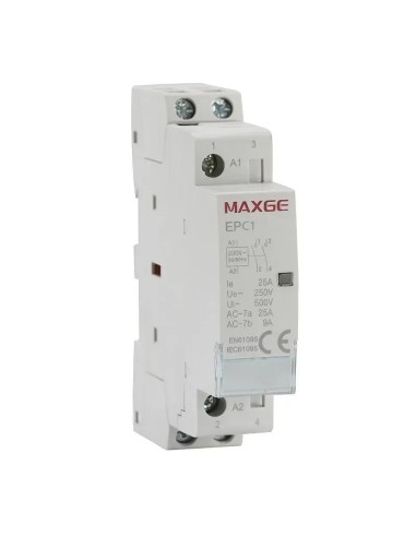 Contactor modular (1 módulo DIN) 2P (2NC) 25A 230VAC - 2